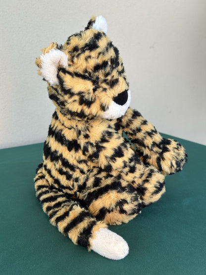 Peluche Jellycat Fuddlewuddle Tiger Medium Soft Toy 9" HTF Wild Big Cat ritirato-