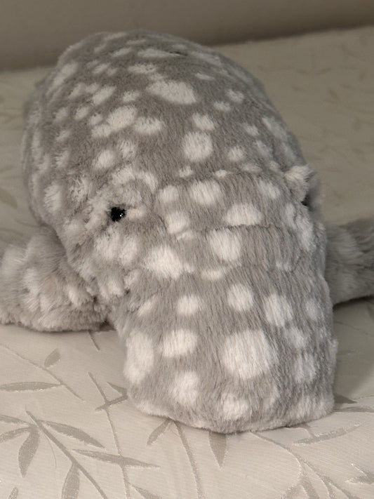 Peluche raro Jellycat Little Billow lamantino extra morbido mammifero marino cm35 calamari-