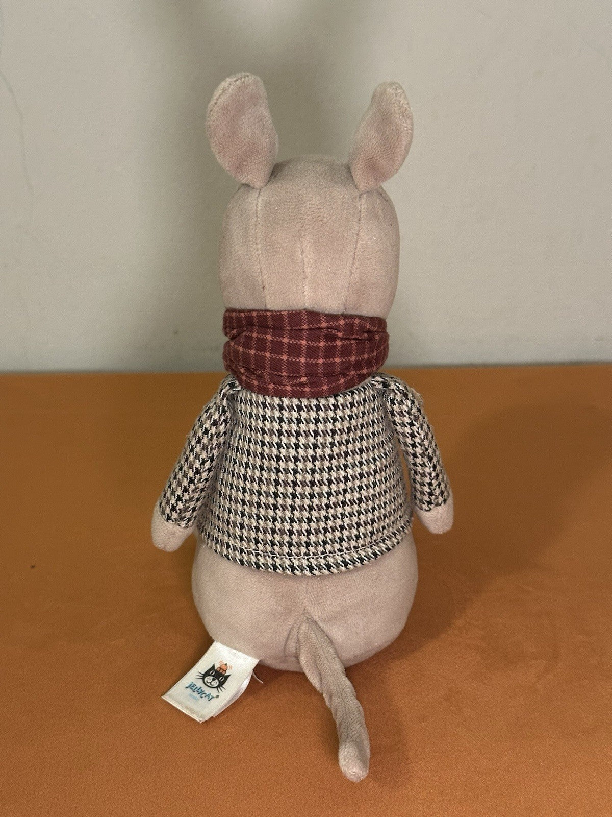 Peluche Jellycat Riverside Rambler Rat giocattolo morbido vestito ritirato raro da collezione-
