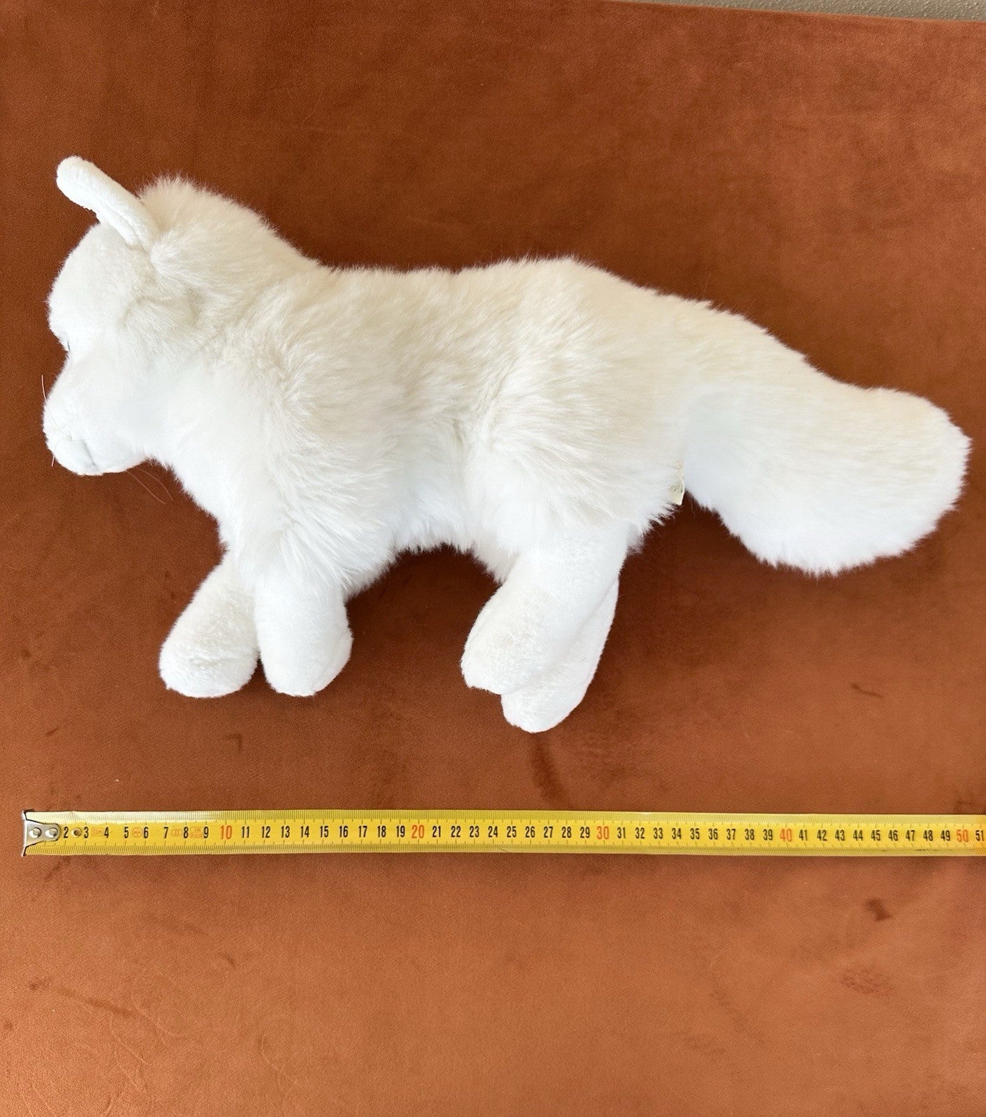 Peluche Anna Club WWF Volpe Artica Bianca Volpe Invernale Rarissimo Peluche Giocattolo Morbido Ritirato-