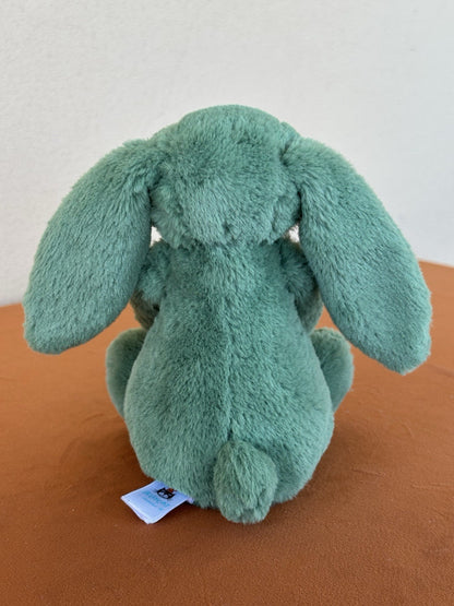 Jellycat Little Ivy Bunny BNWOT Brilliant Green Rabbit Rare Retired Soft Toy