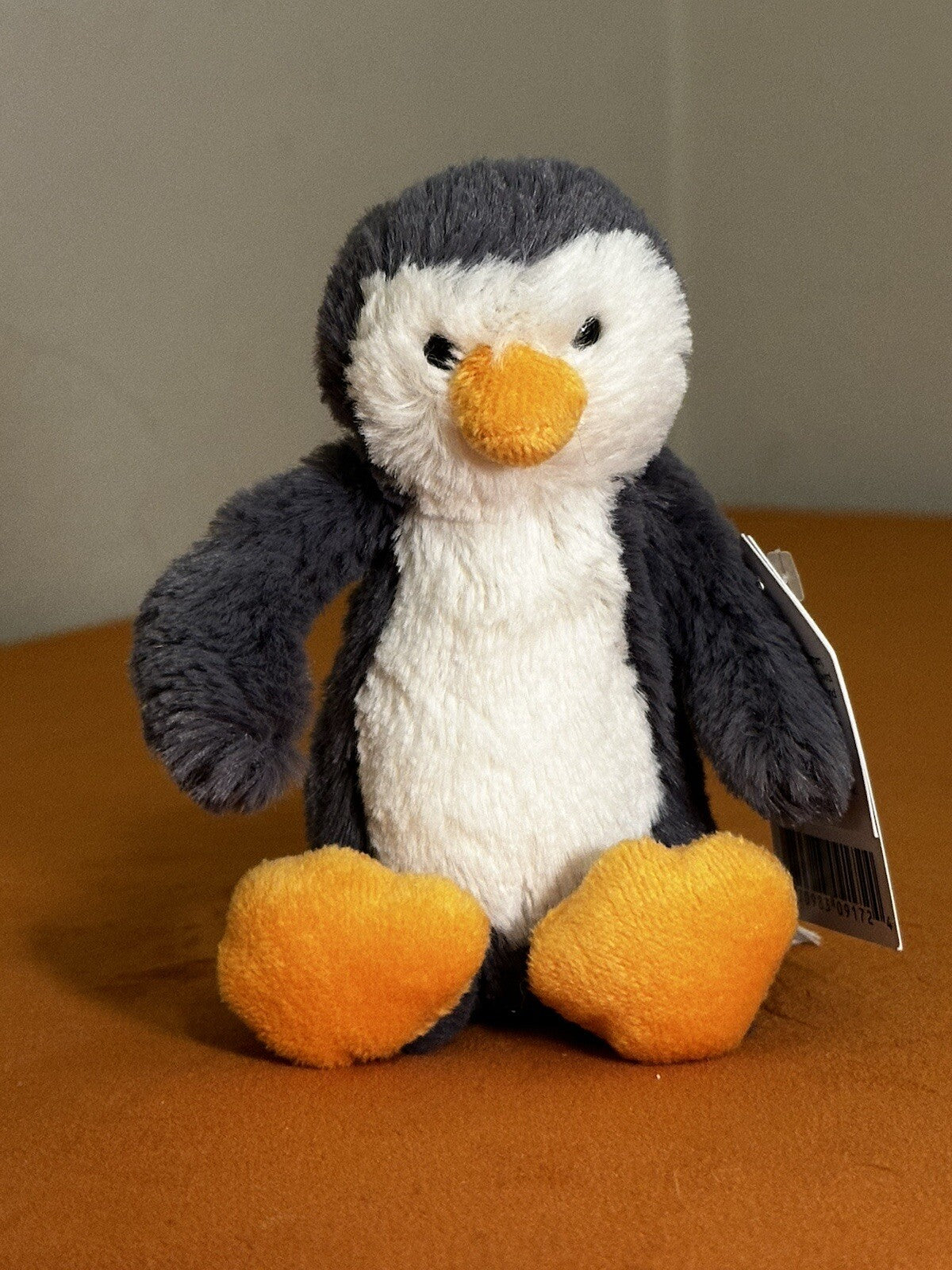 NUOVO Jellycat Baby Bashful Penguin nuovo con etichette raro ritirato piccolo pinguini 5" giocattolo morbido-