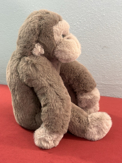 Jellycat Medium Gregory Gorilla Scimmia Super Morbida Giocattolo Raro Peluche Ritirato cm.26-