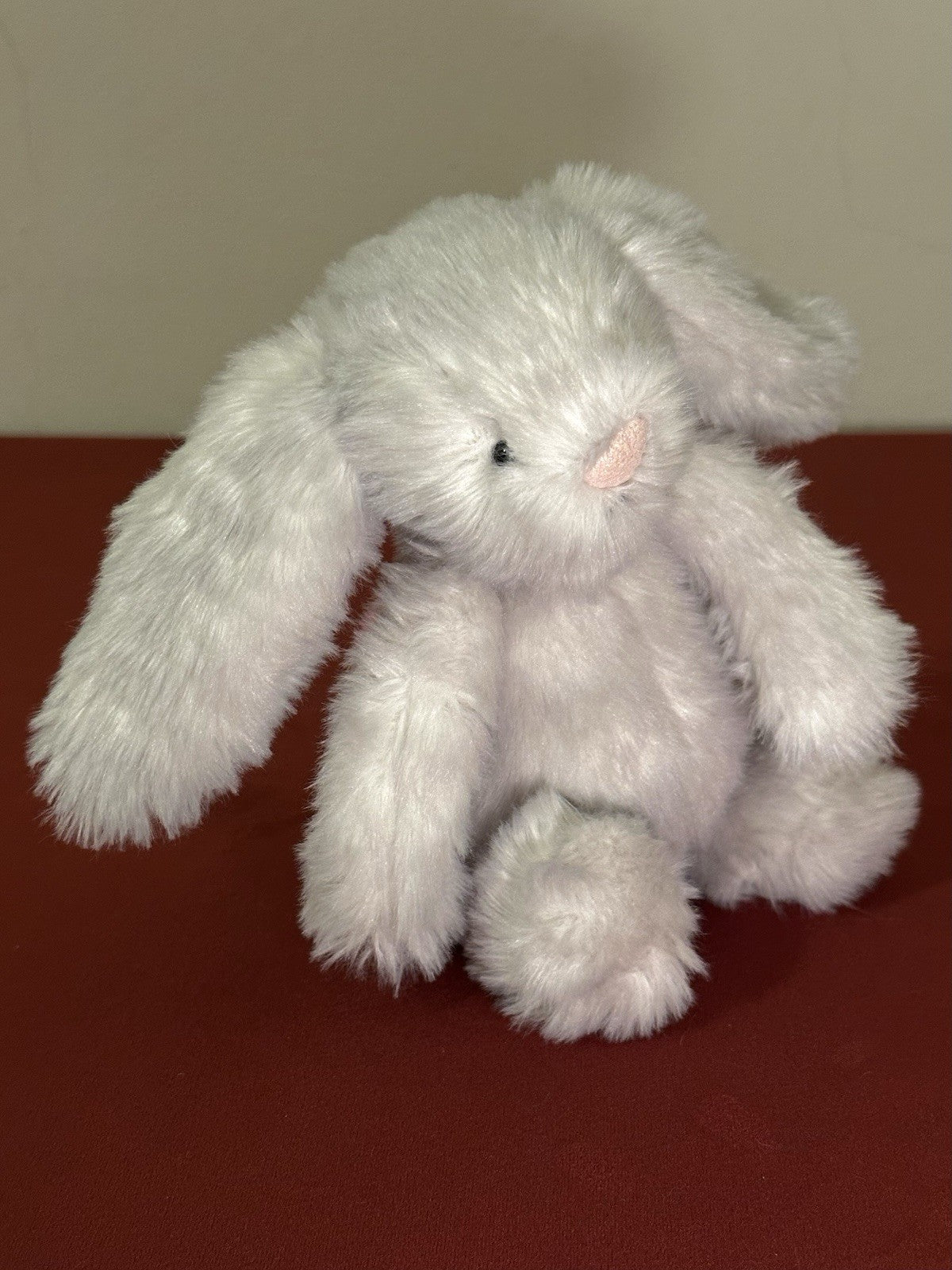 Jellycat piccolo coniglietto betulla timido nuovo senza etichette coniglio cincillà bosco ritirato HTF-