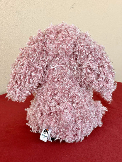 Jellycat Edizione Speciale Bashful Imogen Bunny Nuovo con etichette Coniglio Rosa Polvere Riccia HTF-