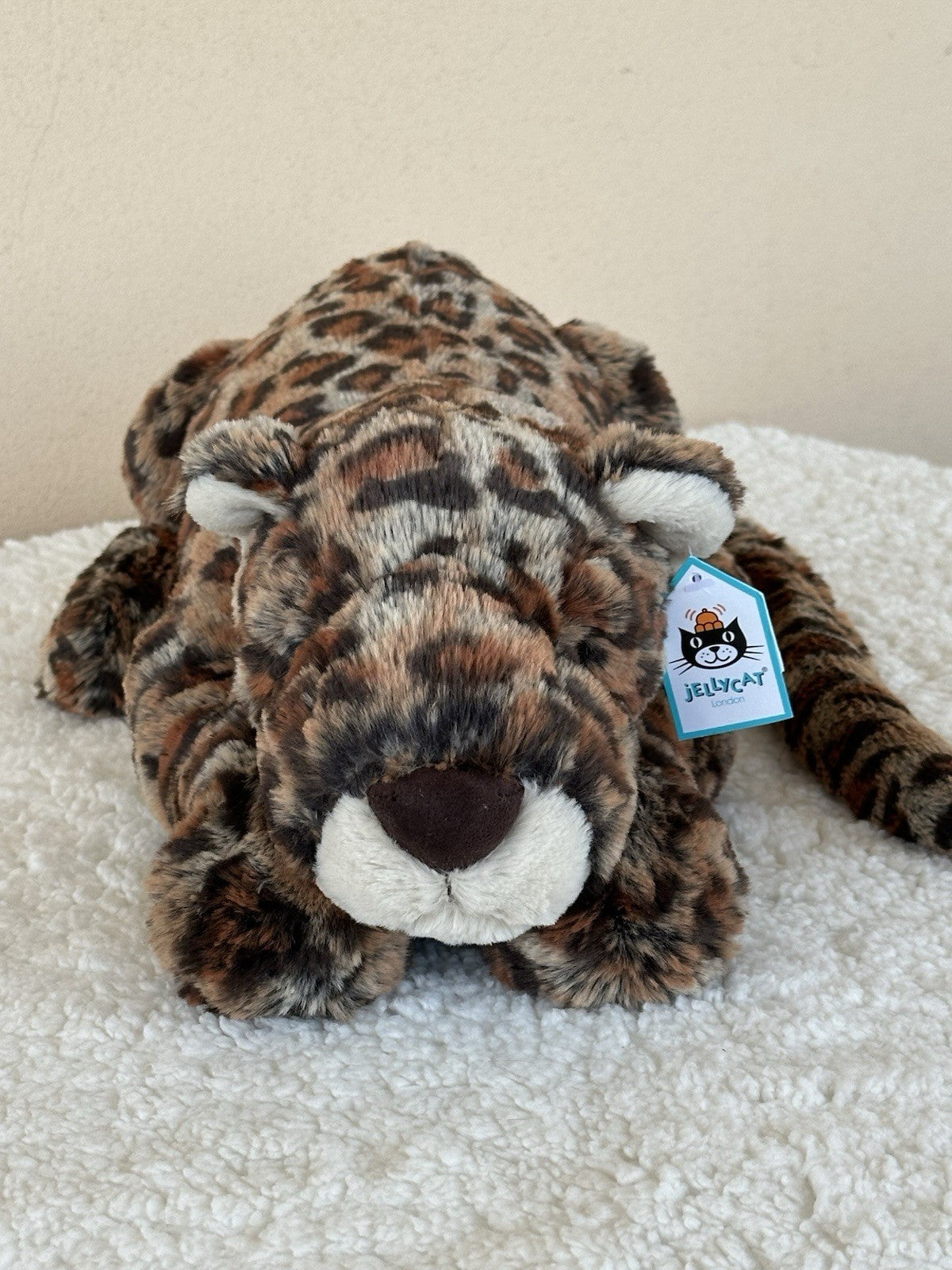 NEW Jellycat Large Livi Leopard BNWT Ultra Rare Retired Soft Toy Big Wild Cat