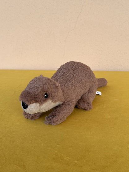 Jellycat Lollybob Otter Rare Retired Brown Extra Soft Toy cm.33 Plush