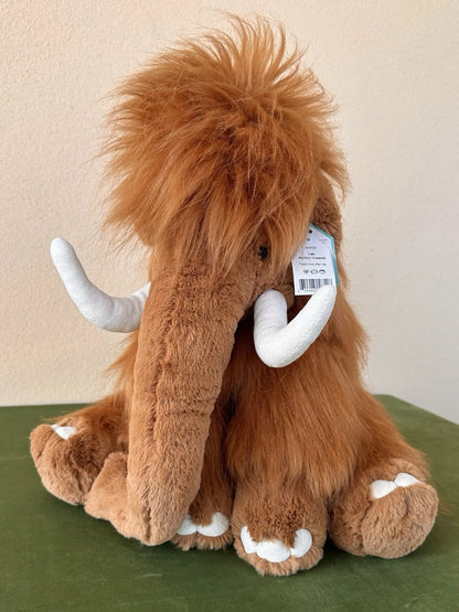 NUOVO Jellycat Maximus Mammoth nuovo con etichette grande riprovato raro giocattolo morbido cm.37 peluche