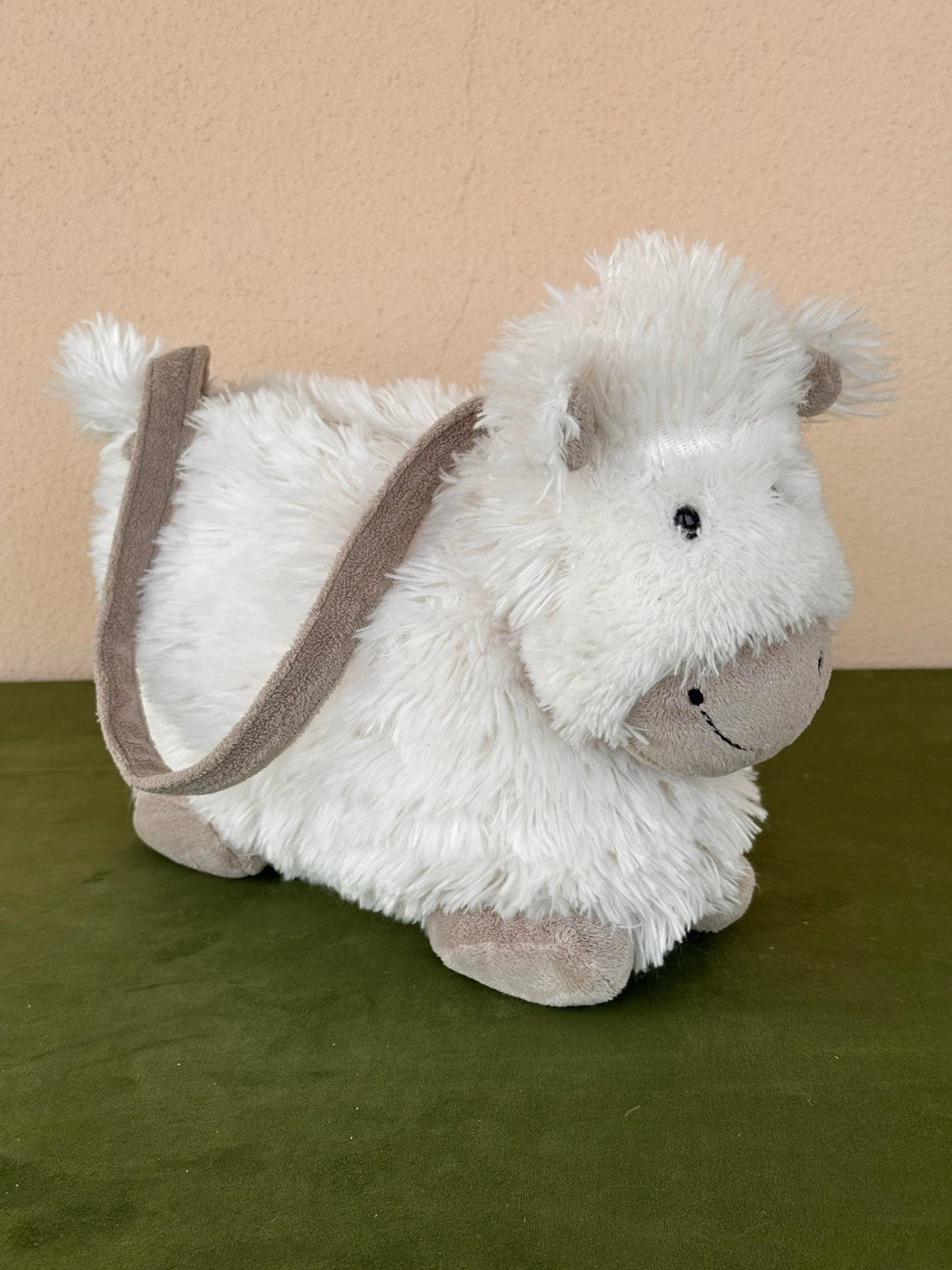 Borsa Jellycat Tartufi Pecora Rara Pensionata Morbida Panna Capra Borsetta Peluche cm.37