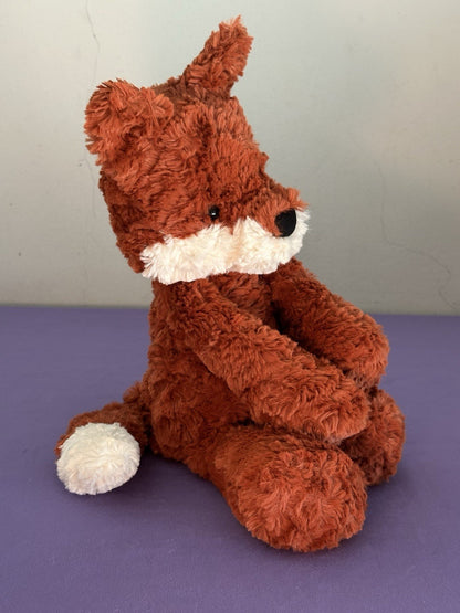 Peluche Jellycat Mumble Fox nuovo senza etichette cm.40 Red Woodland Fox giocattolo morbido raro ritirato-