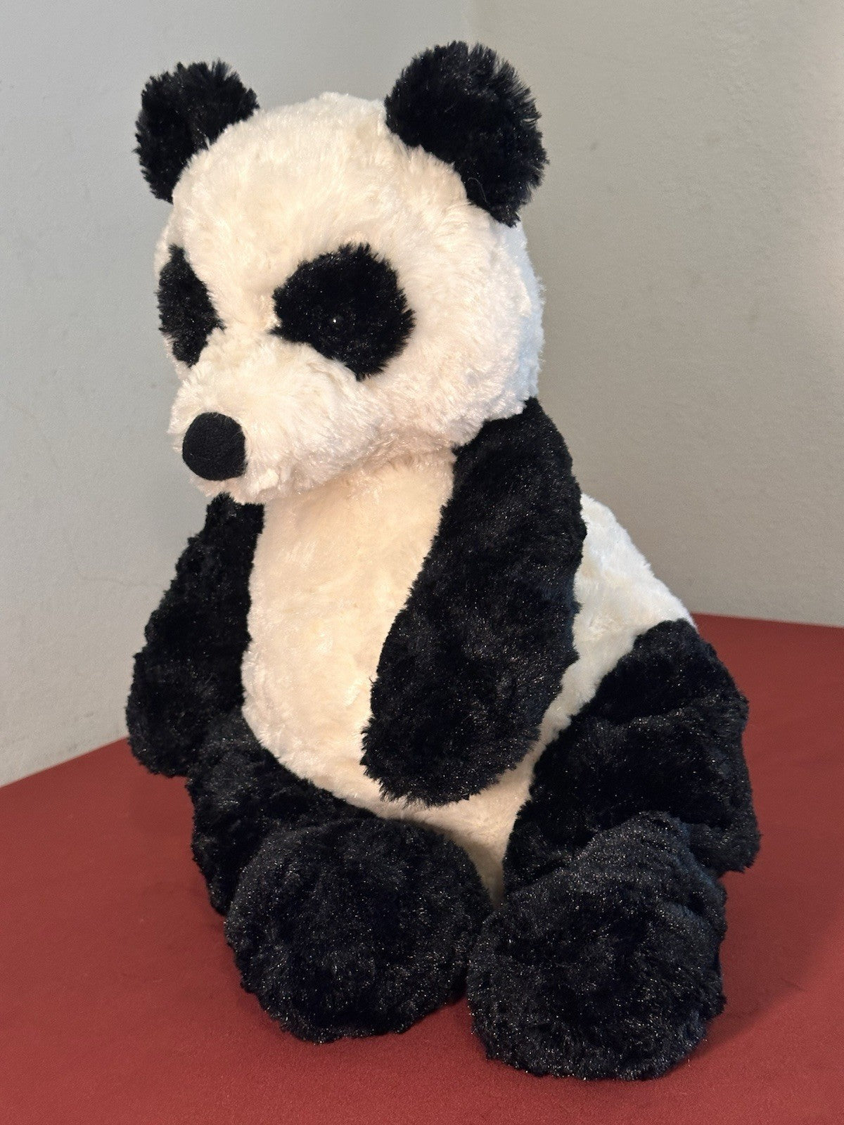 Peluche Jellycat Large Bartlesham Panda nuovo senza etichette raro vintage ritirato nero panna cm40-