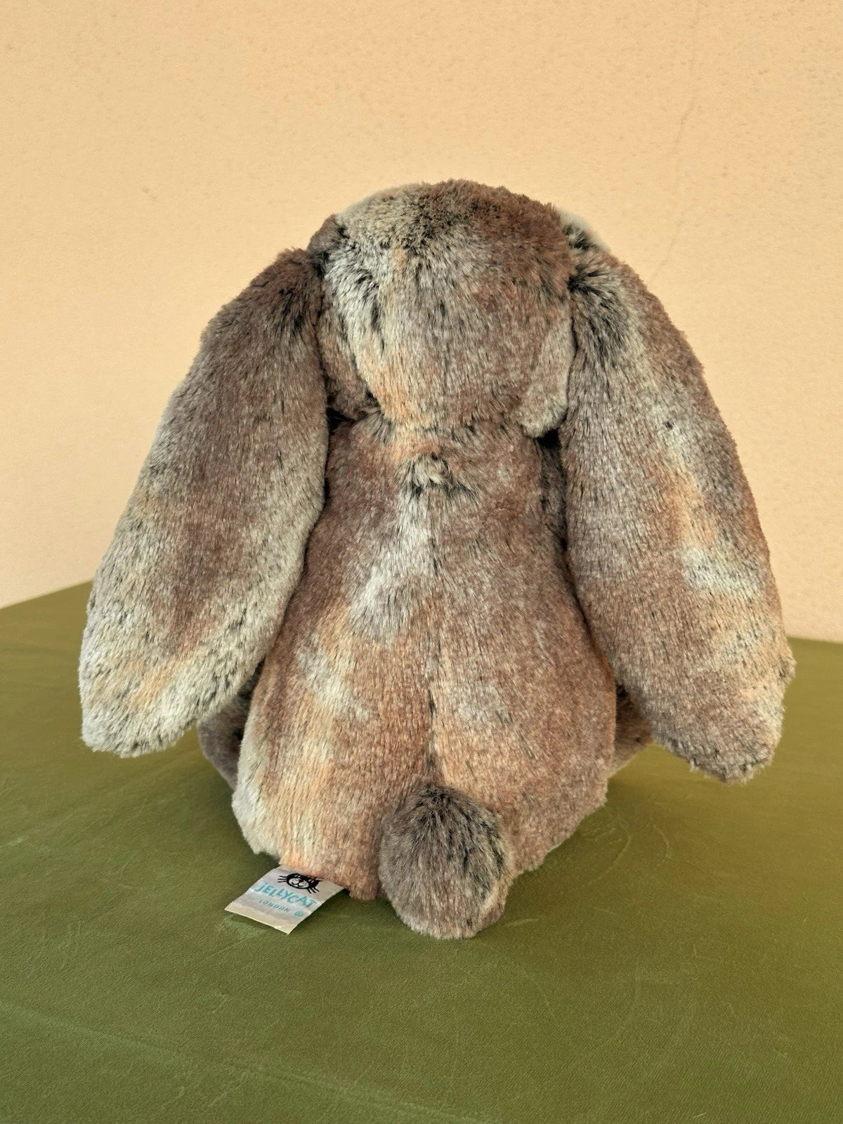 Jellycat Medium Bashful Cottontail Bunny nuovo senza etichette Woodland raro coniglio ritirato