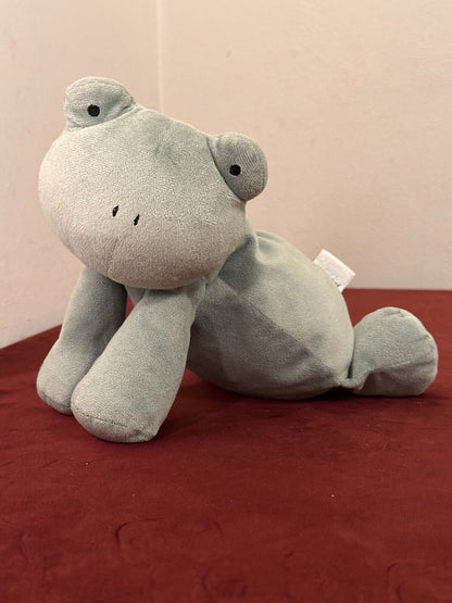Peluche Jellycat Dozydou Frog raro peluche rane velluto verde in pensione HTF-