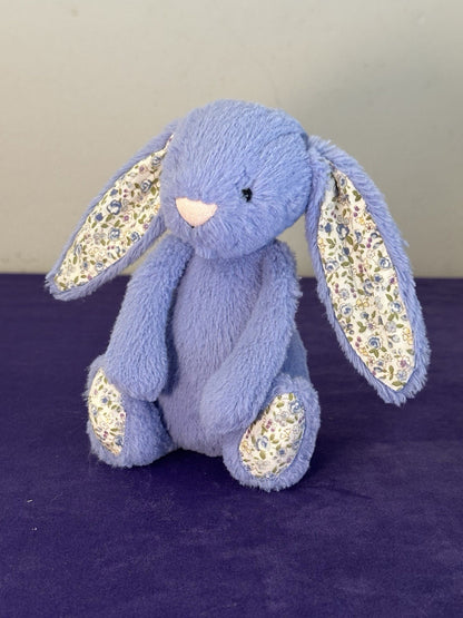 Peluche raro Jellycat piccolo timido coniglietto fiori campanelle peluche morbido giocattolo coniglio ritirato-