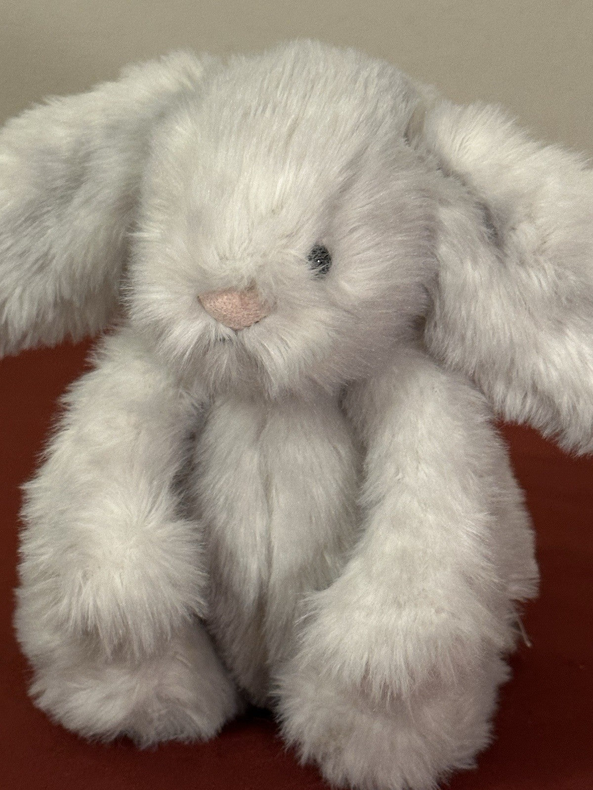 Jellycat piccolo coniglietto betulla timido nuovo senza etichette coniglio cincillà bosco ritirato HTF-