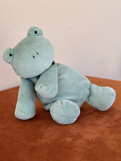 Jellycat Dozydou Frog nuovo senza etichette raro giocattolo morbido verde salvia vellutato ritirato