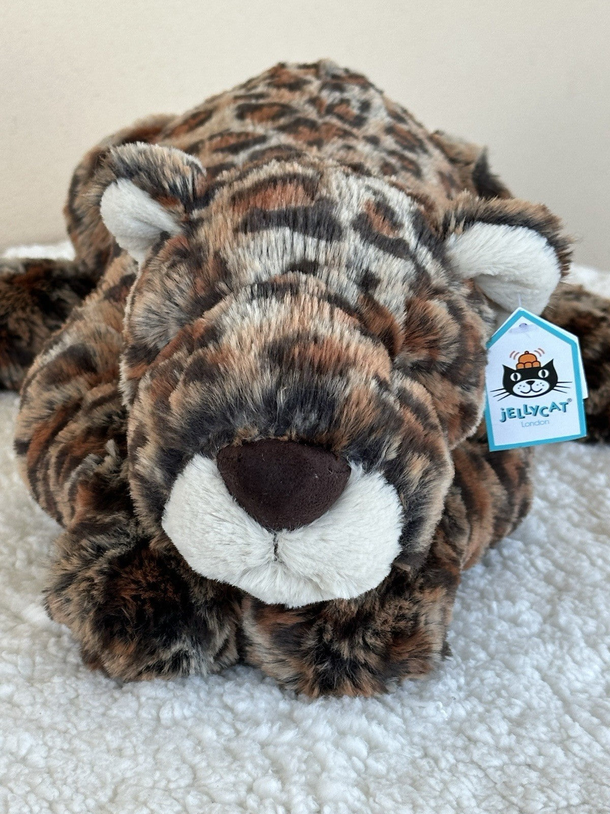 NEW Jellycat Large Livi Leopard BNWT Ultra Rare Retired Soft Toy Big Wild Cat