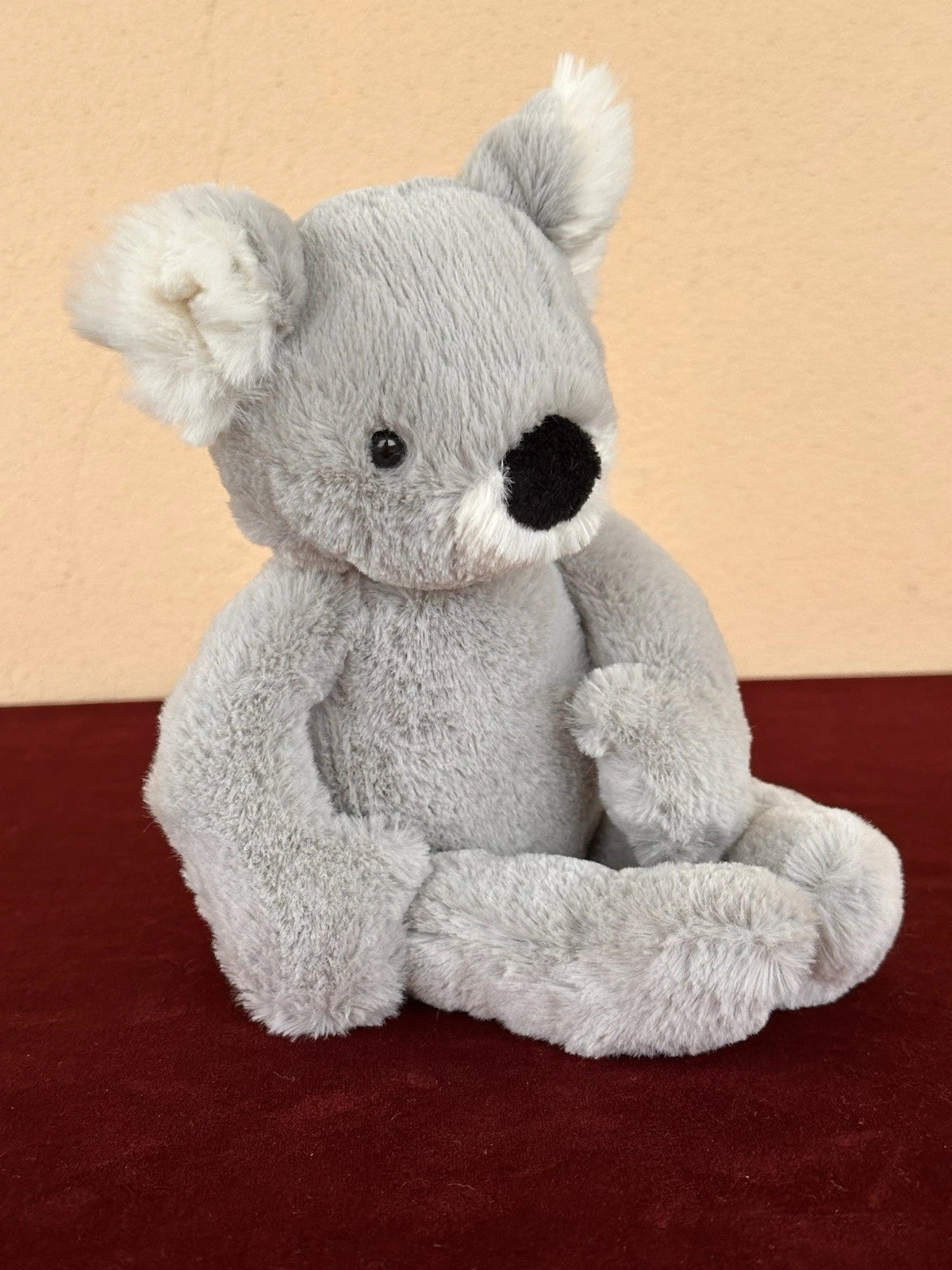 Jellycat Small Benji Koala BNWOT Snugglet Soft Teddy Bear Grey Plush Rare Retired cm30