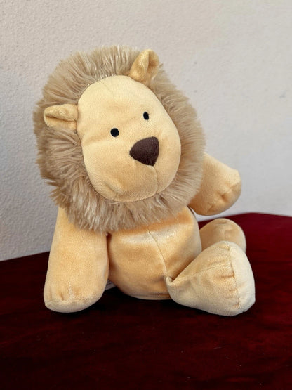 Jellycat Dozydou Lion BNWOT Rare Retired Yellow Velvety Big Wild Cat Soft Toy