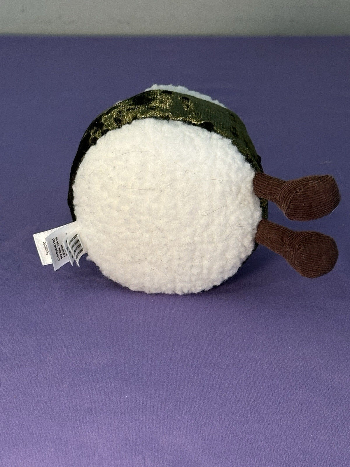 Jellycat Amuseables Silly Sushi Maki Raro Peluche Alga Giocattolo Morbido 4" Ritirato-