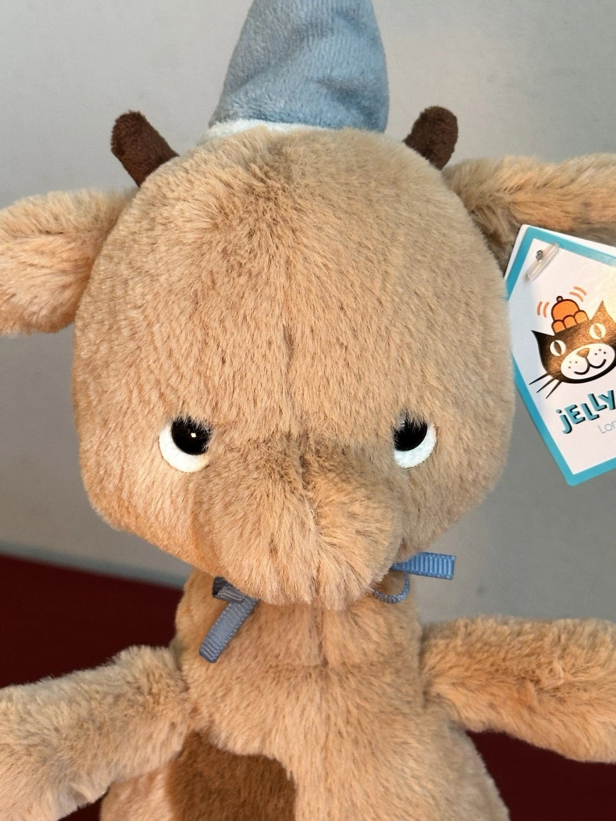 NUOVO Jellycat Jollipop Giraffa Nuovo con etichette Celebrazione Festa Cappello Giraffa Ritirato Raro