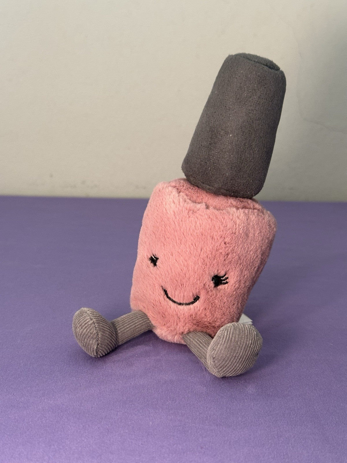 Smalto Jellycat Kooky nuovo senza etichette raro trucco ritirato giocattolo morbido peluche originale-