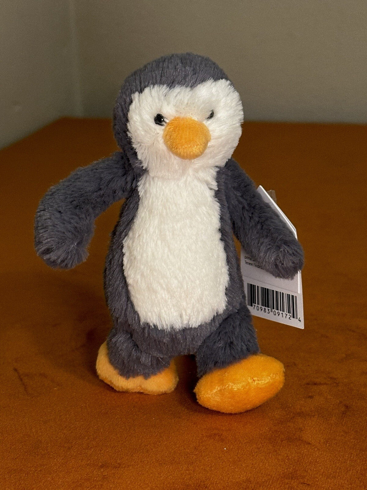 NUOVO Jellycat Baby Bashful Penguin nuovo con etichette raro ritirato piccolo pinguini 5" giocattolo morbido-