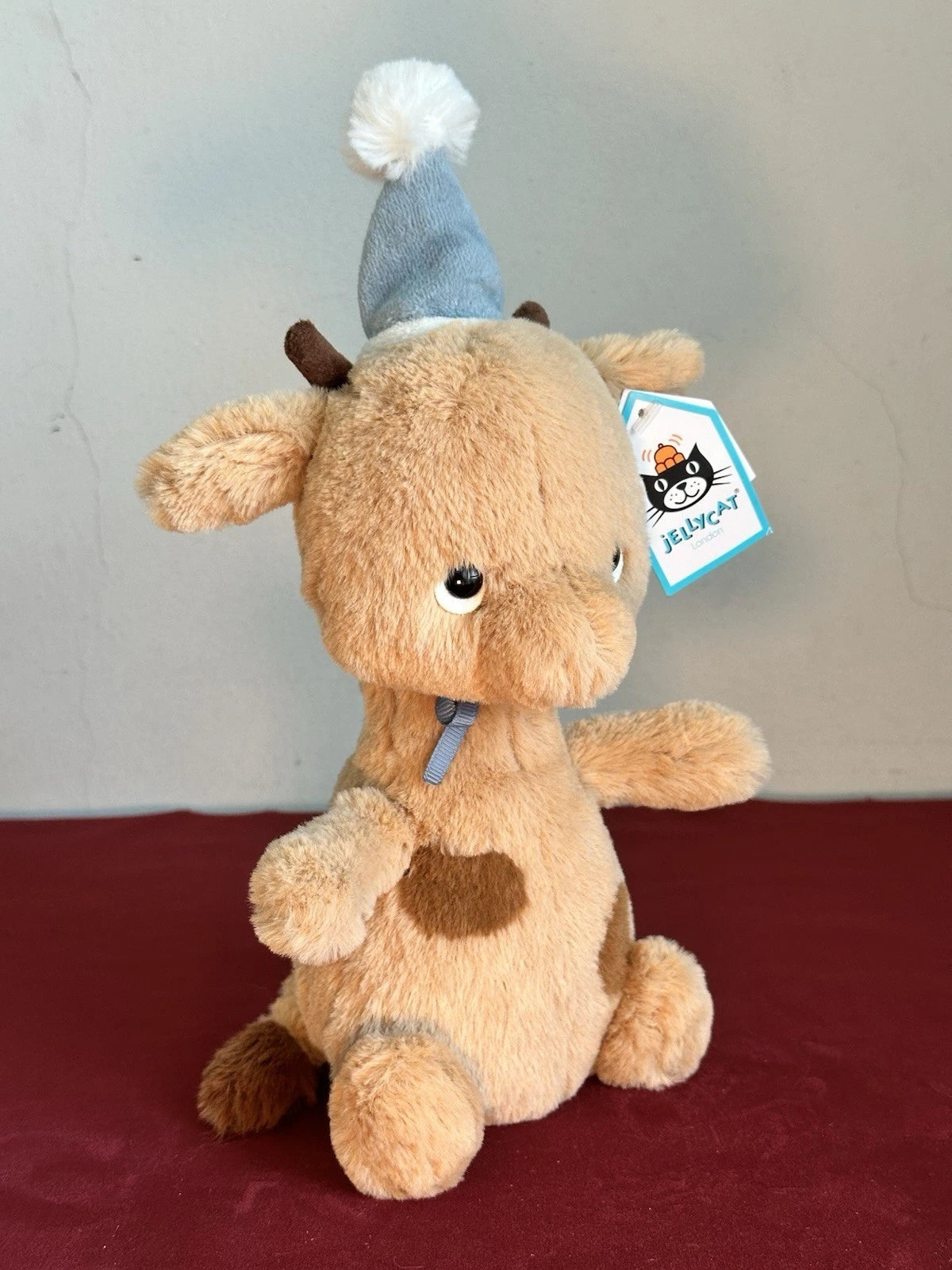NUOVO Jellycat Jollipop Giraffa Nuovo con etichette Celebrazione Festa Cappello Giraffa Ritirato Raro