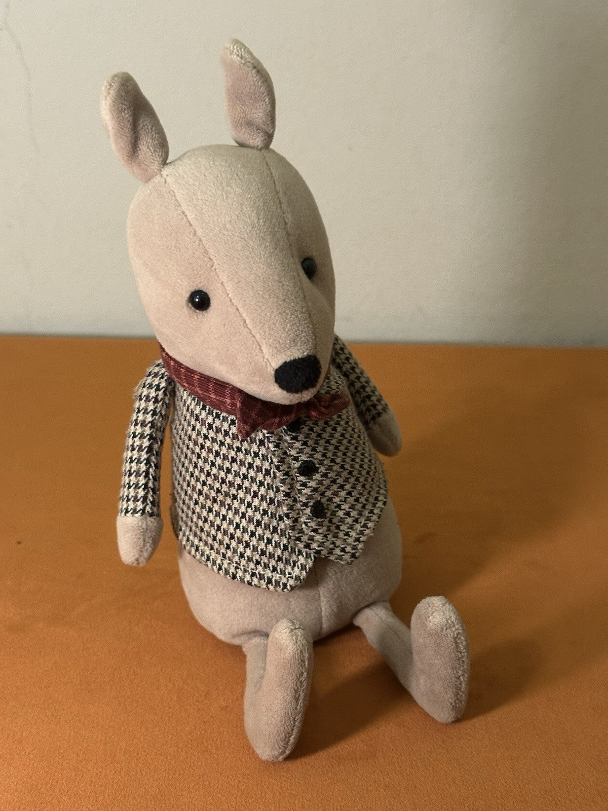 Peluche Jellycat Riverside Rambler Rat giocattolo morbido vestito ritirato raro da collezione-