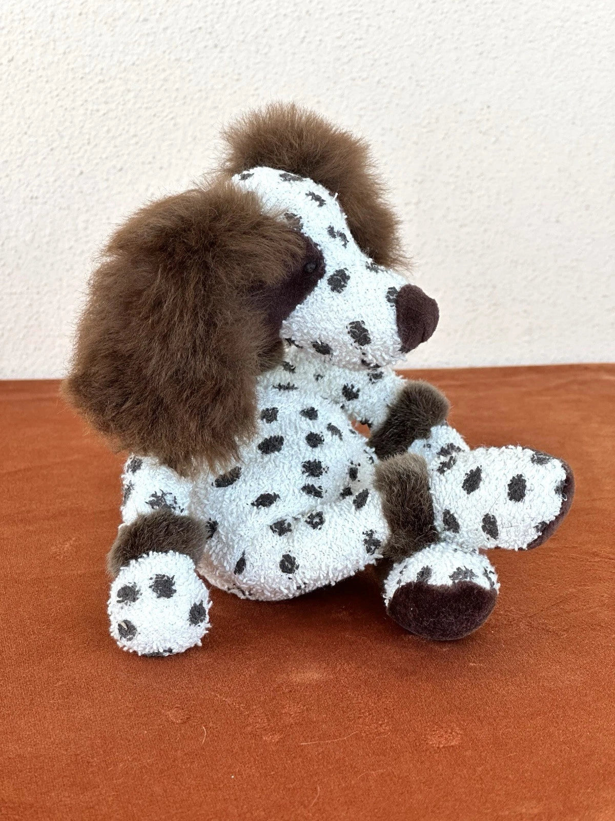 NUOVO Jellycat Riff Ruff Dog Nuovo con etichette Raro Vintage Springer Spaniel Morbido Giocattolo Ritirato
