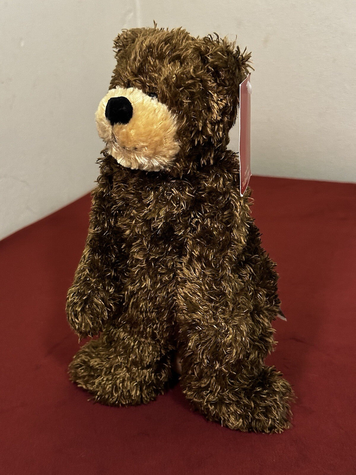 NUOVO Jellycat Piccolo Bunglie Orso Marrone Scuro Nuovo con etichette Ritirato Camerette Bambini-