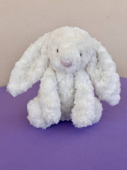 Jellycat SE Bashful Maisie Bunny BAS3MA Cream White Wavy Soft Rabbit HTF Retired