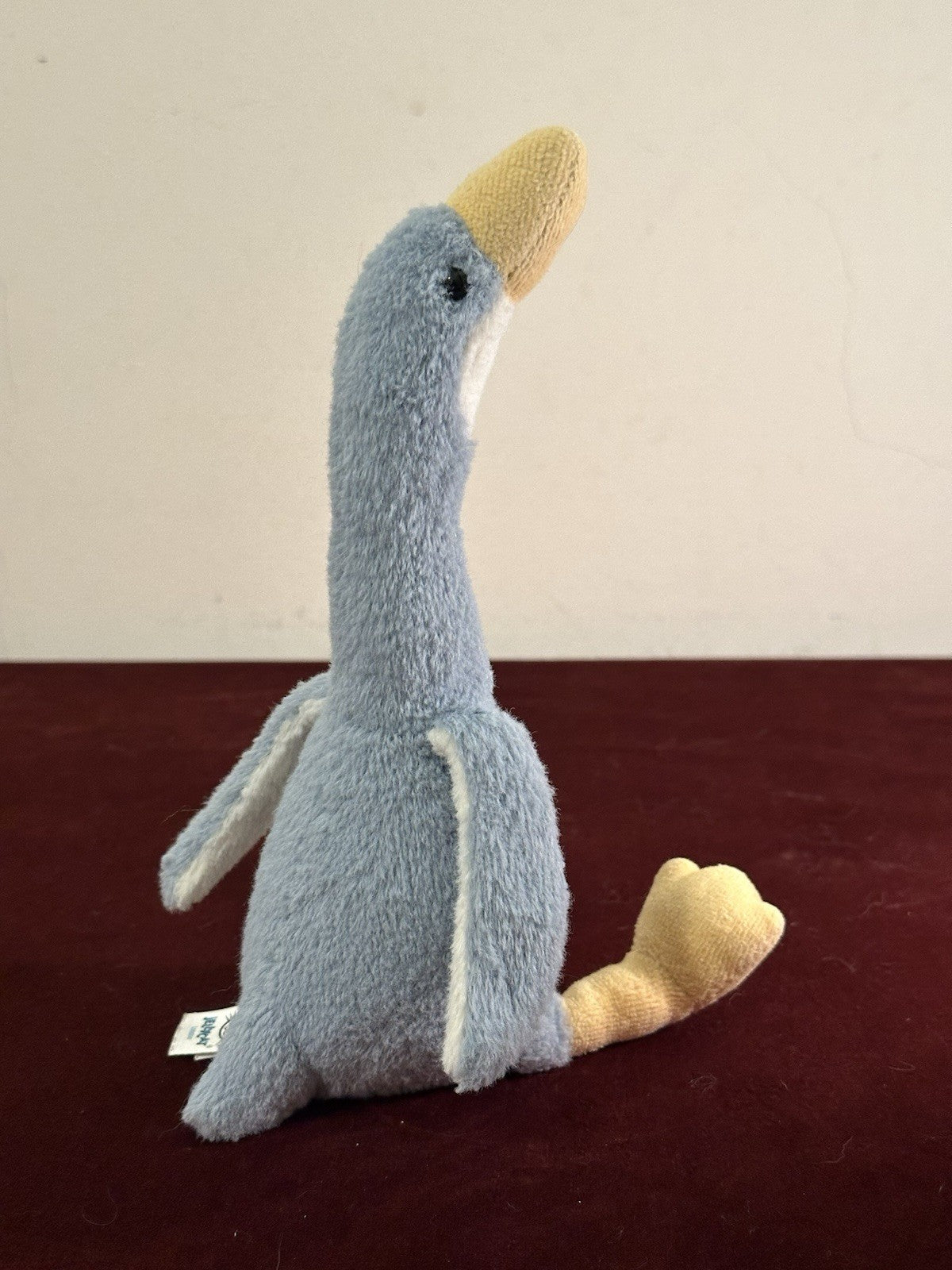 Peluche Jellycat Small Daisy Runner Duck blu chiaro oca media raro uccellino in pensione-