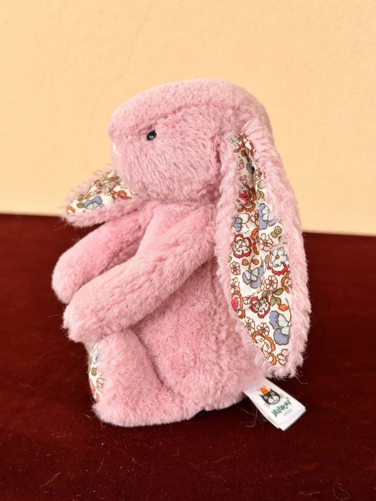 Jellycat OG Small Bashful Tulip Blossom Bunny Retired Pink Rabbit Soft Plush