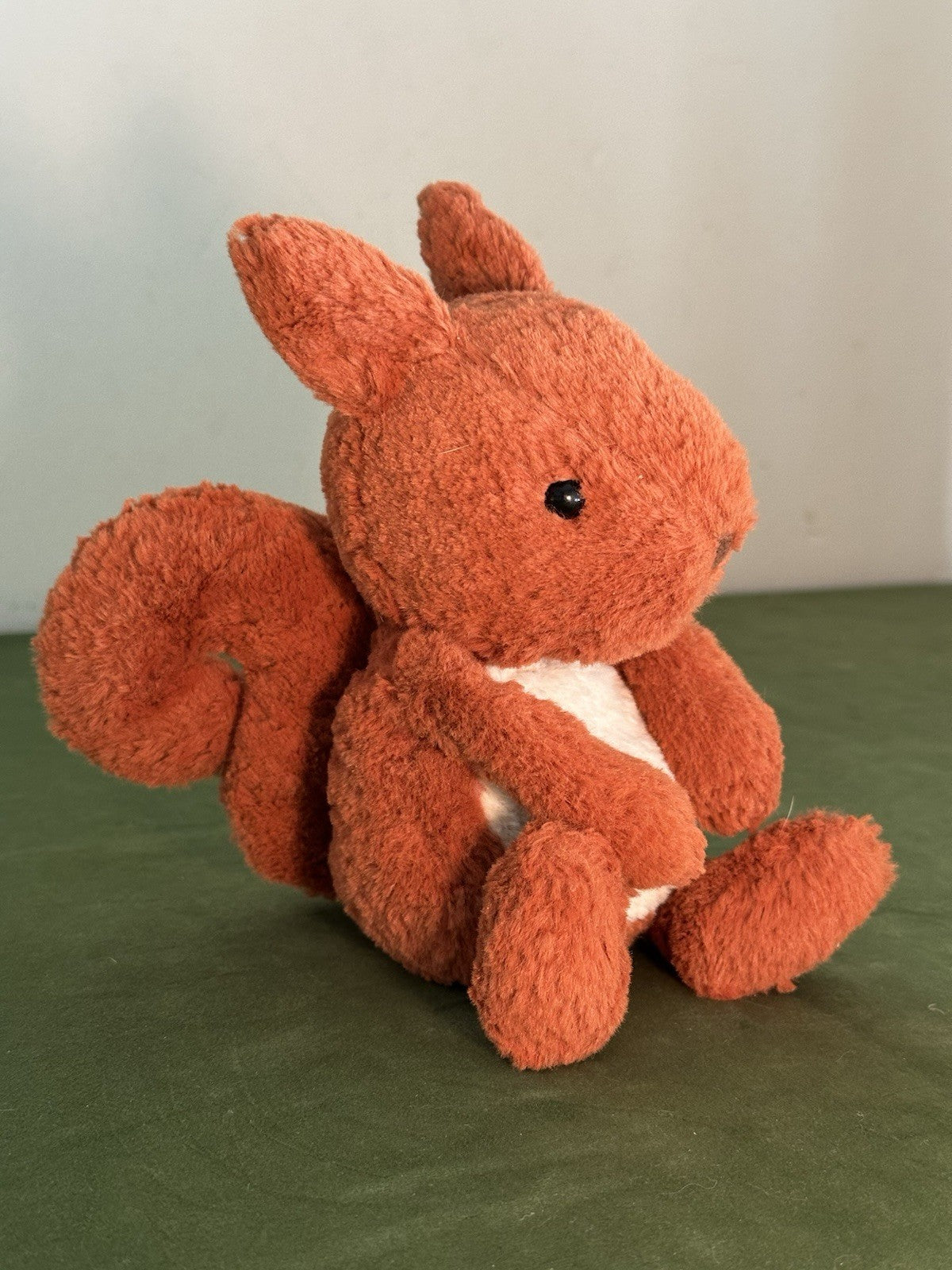 Jellycat Tumbletuft Scoiattolo Bosco Arancione Coda Cespugliosa Carino Ritirato Giocattolo Morbido-