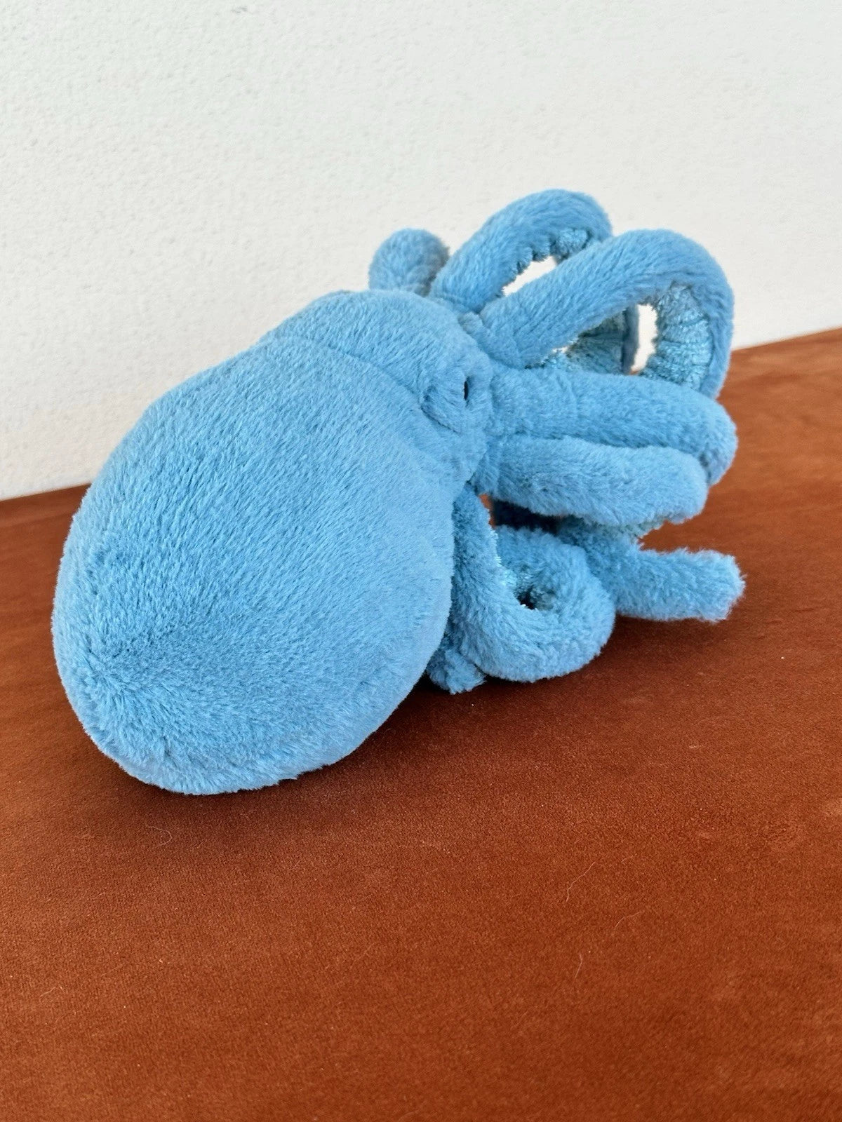 Peluche Jellycat Little Sol Calamaro Piccolo Calamaro Blu Giocattolo Morbido Ritirato Raro Occhi Blu