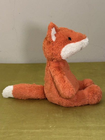 Peluche Jellycat Cushy Fox Vivid Orange Fox giocattolo morbido raro ritirato medio 12"-