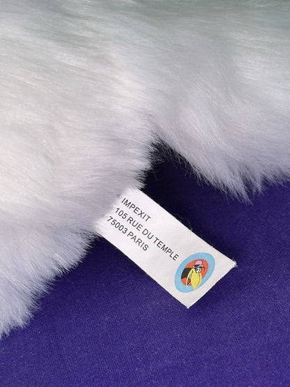 Peluche Impexit Artic Fox nuovo senza etichette bianco volpe invernale raro peluche giocattolo morbido ritirato-