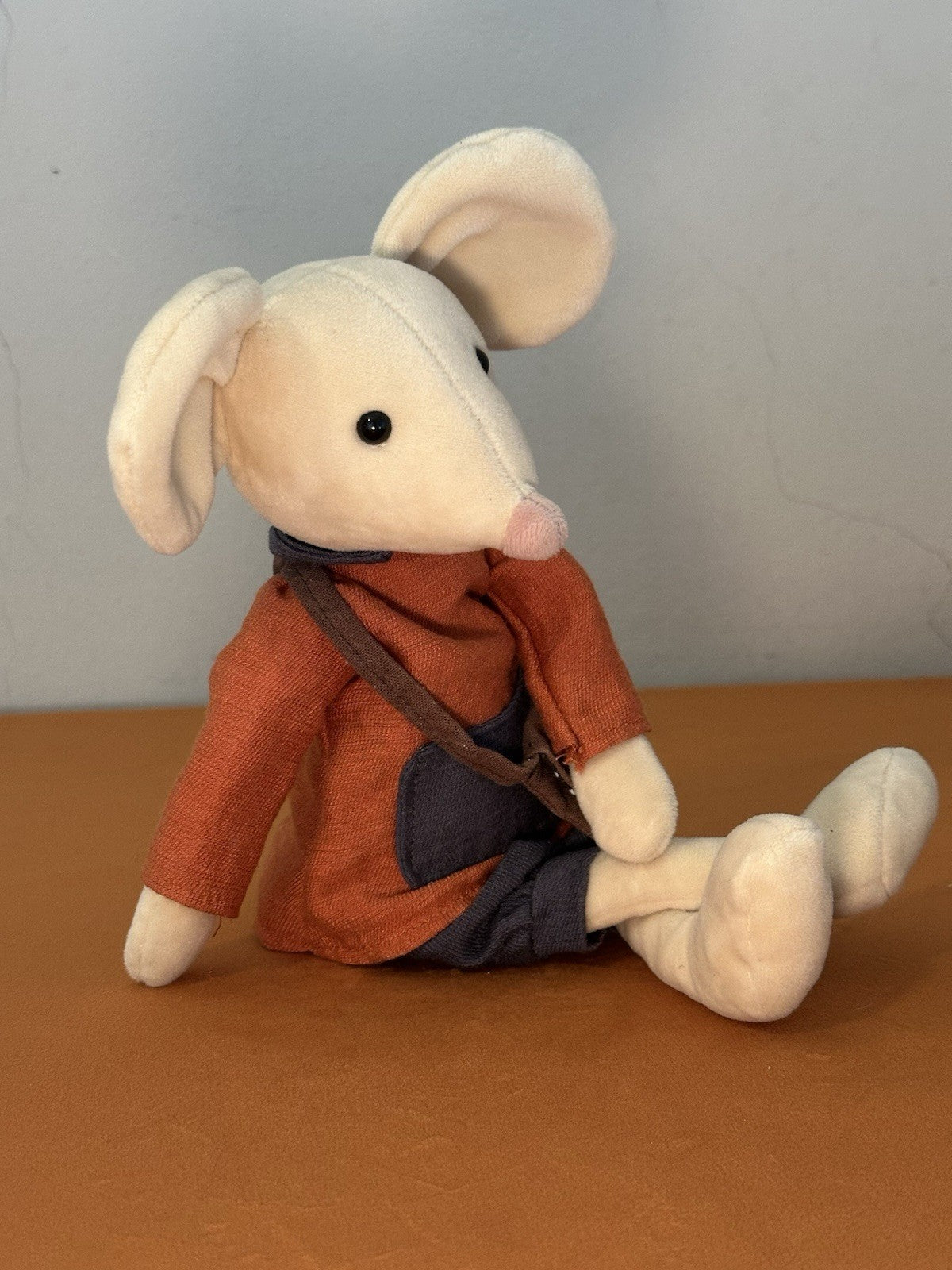 Jellycat Pedlar Mouse PED3M Ritirato Raro Topi Vestiti Giocattolo Morbido da Collezione-