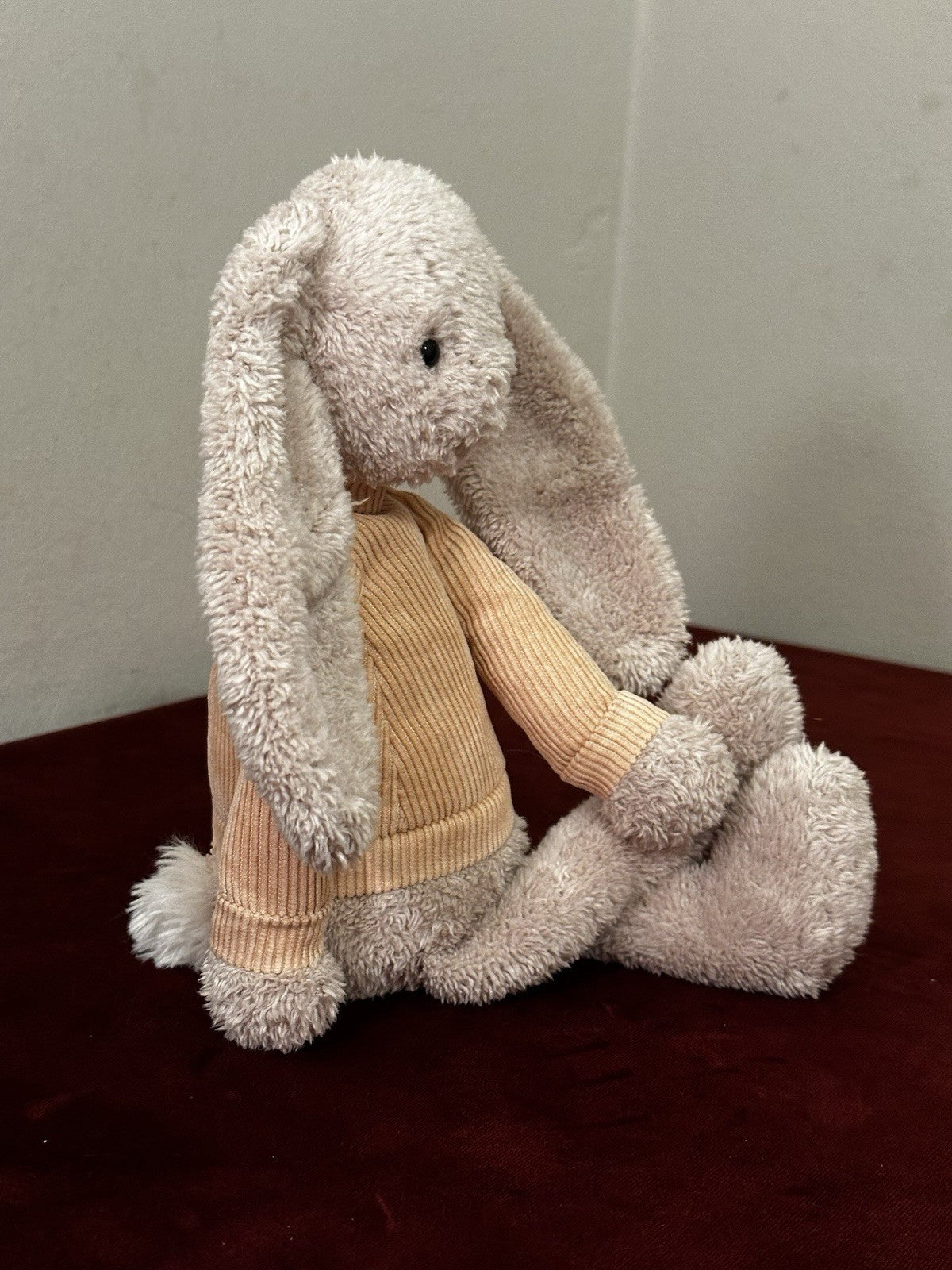 Jellycat Jumble Bunny Pensionato Raro Cordy Rosa Jumper Coniglio Giocattolo Morbido-