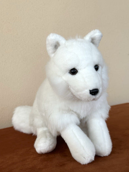 Peluche Anna Club WWF Volpe Artica Bianca Volpe Invernale Rarissimo Peluche Giocattolo Morbido Ritirato-