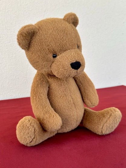 Jellycat Maple Bear BNWOT Warm Brown Teddy Bear Rare Retired Soft Plush cm.25