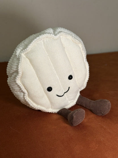Jellycat formaggio di capra divertente nuovo senza etichette design originale cibo giocattolo morbido raro ritirato-