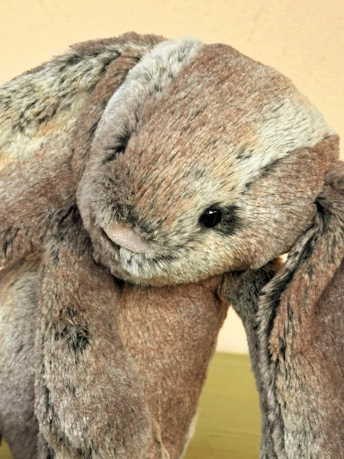 Jellycat Medium Bashful Cottontail Bunny nuovo senza etichette Woodland raro coniglio ritirato