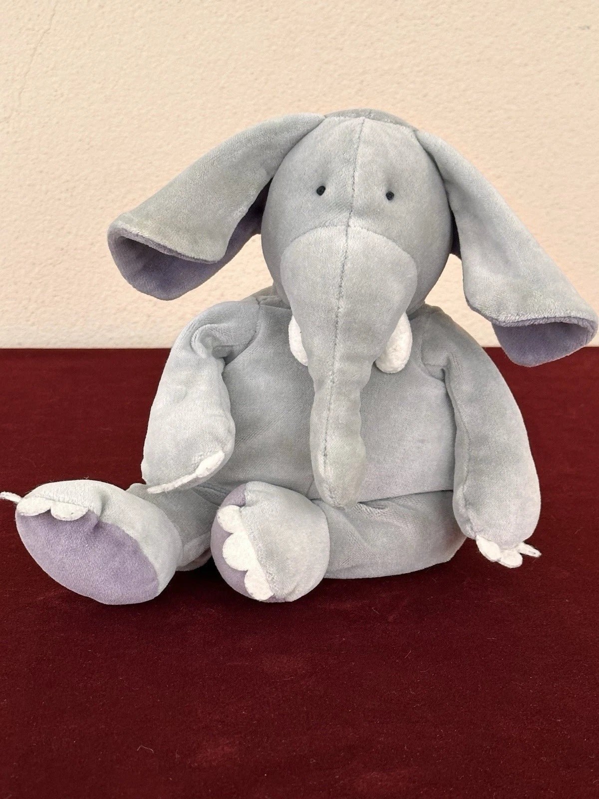Jellycat Large Rumble Tumble Elephant BNWOT Vintage Retired Plush 1999 Grey Elly cm.30