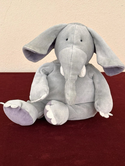 Jellycat Large Rumble Tumble Elephant BNWOT Vintage Retired Plush 1999 Grey Elly cm.30