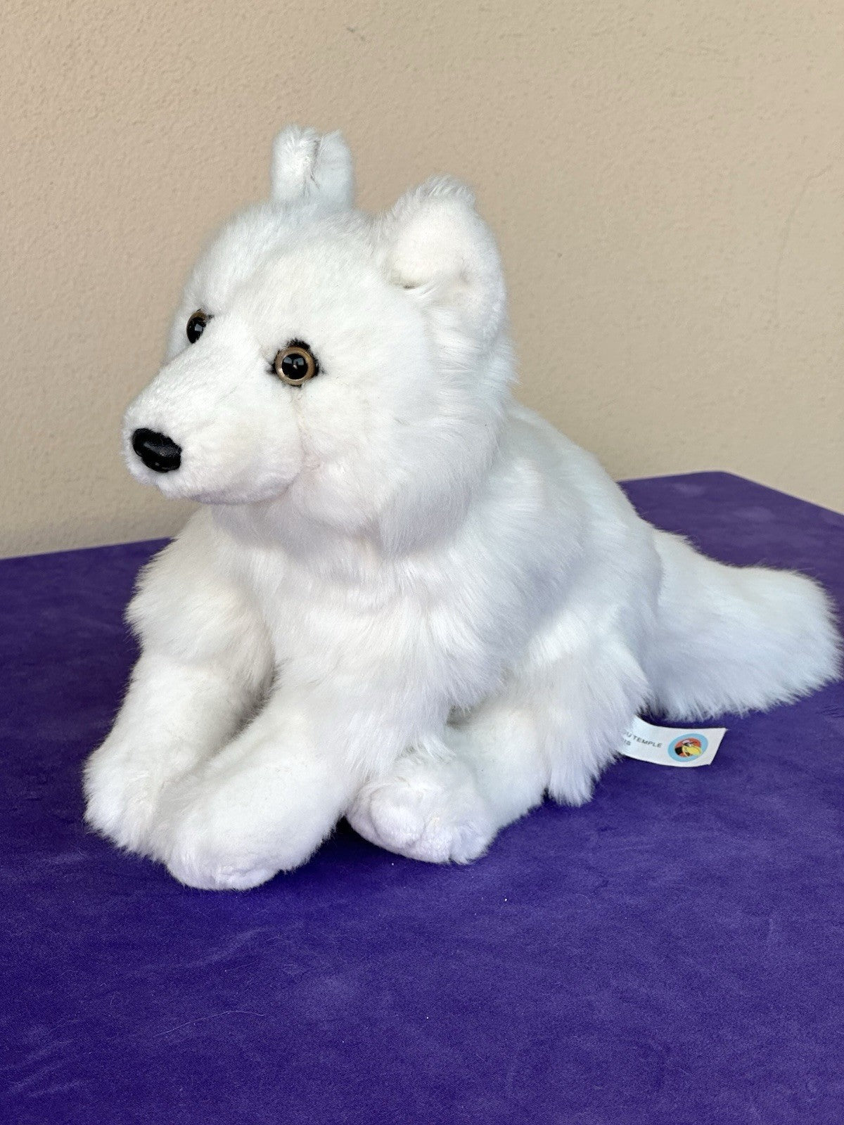 Peluche Impexit Artic Fox nuovo senza etichette bianco volpe invernale raro peluche giocattolo morbido ritirato-