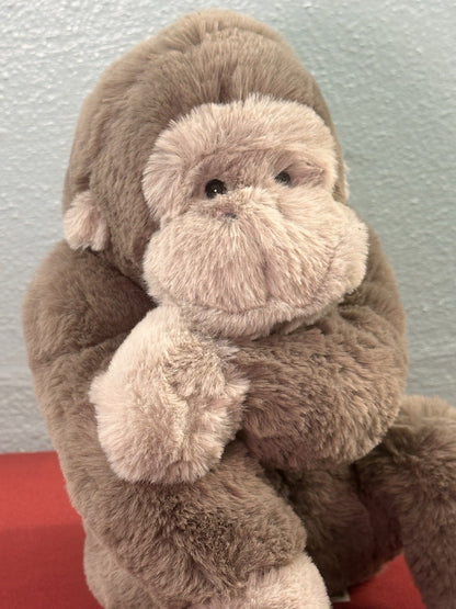 Jellycat Medium Gregory Gorilla Scimmia Super Morbida Giocattolo Raro Peluche Ritirato cm.26-