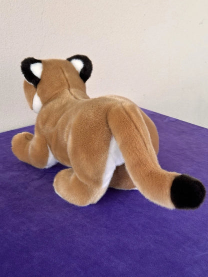 Trudi Bussi Puma Plush Wild Big Cat Cougar Rare Retired Mountain Lion Soft Toy