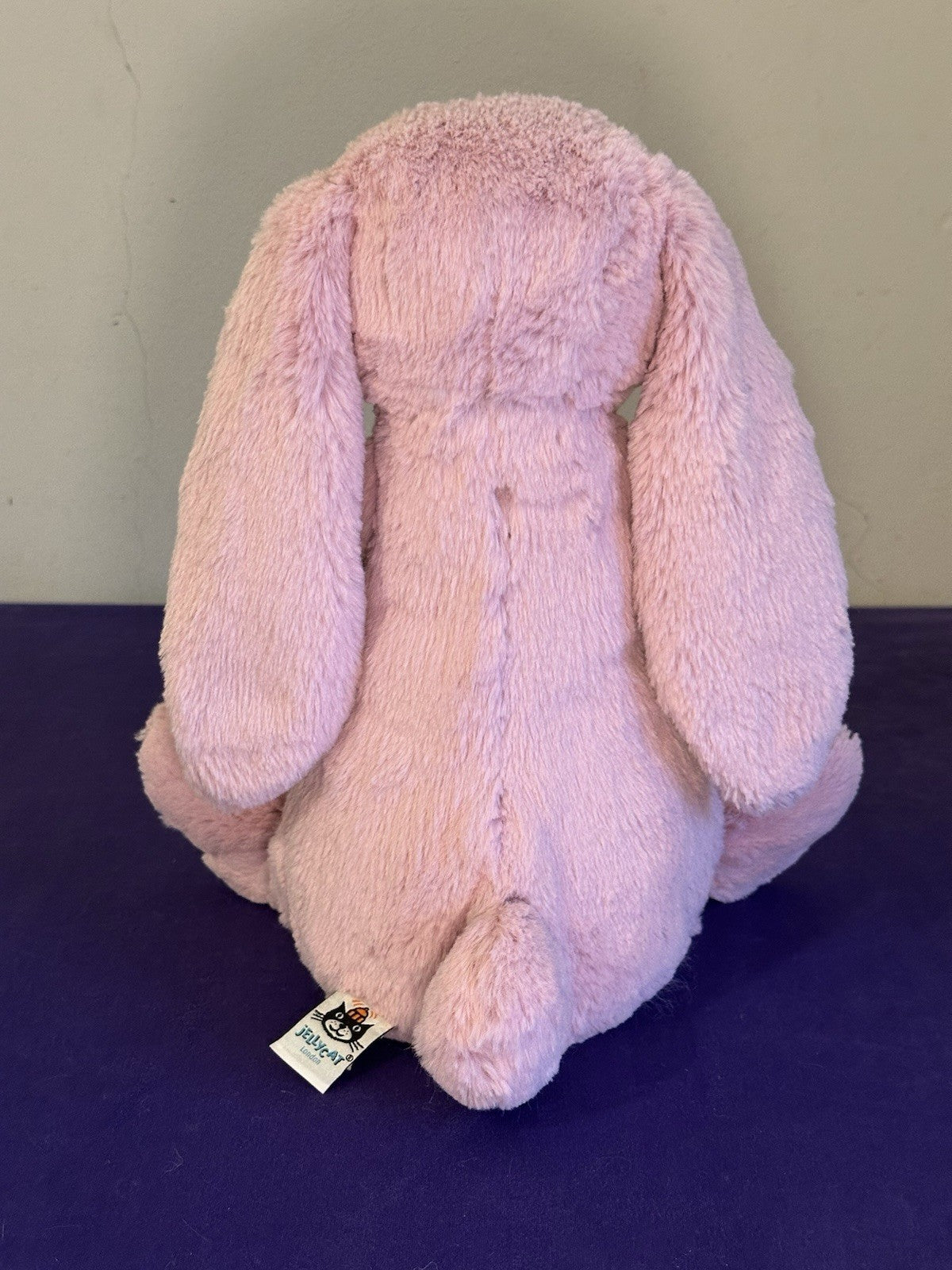 Jellycat Coniglietto Grande Timido Fiori di Tulipano Coniglio Rosa in Pensione con Fiori cm.36-